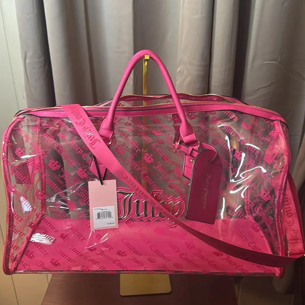 Juicy Couture Free love clear weekender bag - Picture 5 of 8